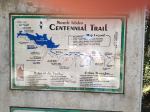 Map and Rules for the Centennial Trail